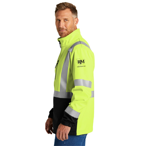 CornerStone® ANSI 107 Class 3 Soft Shell Jacket - 