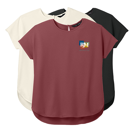 Mercer+Mettle® Women's Stretch Crepe Crew - 