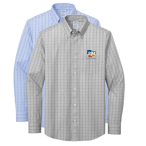 Brooks Brothers® Wrinkle-Free Stretch Patterned Shirt - 