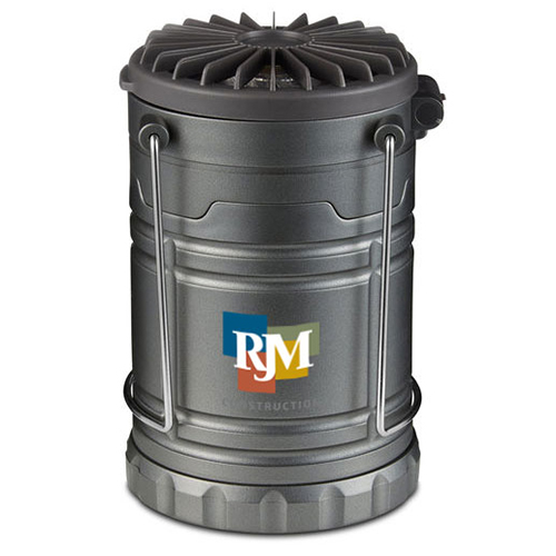 Duo Camping Lantern-Style Flashlight & Fan - 